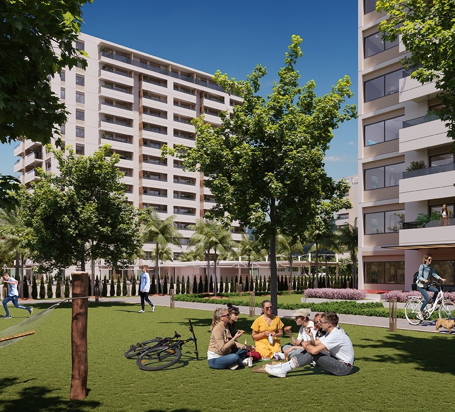 A prosperous new project for sale in Mersin