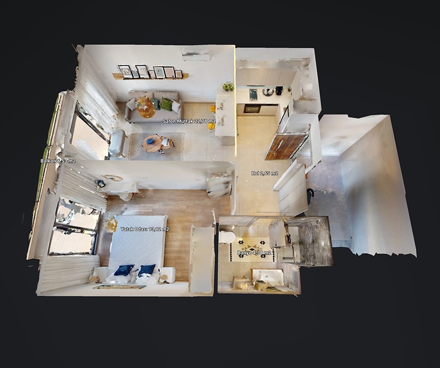 A prosperous new project for sale in Mersin