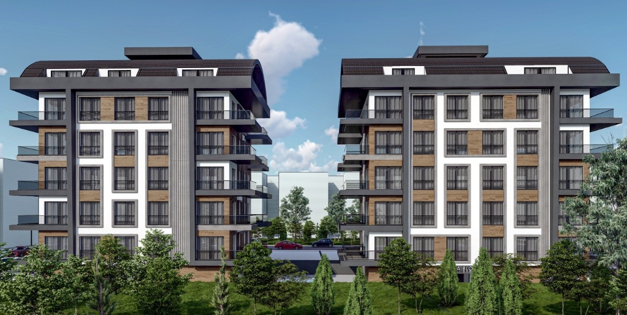 Commodious new project in Alanya
