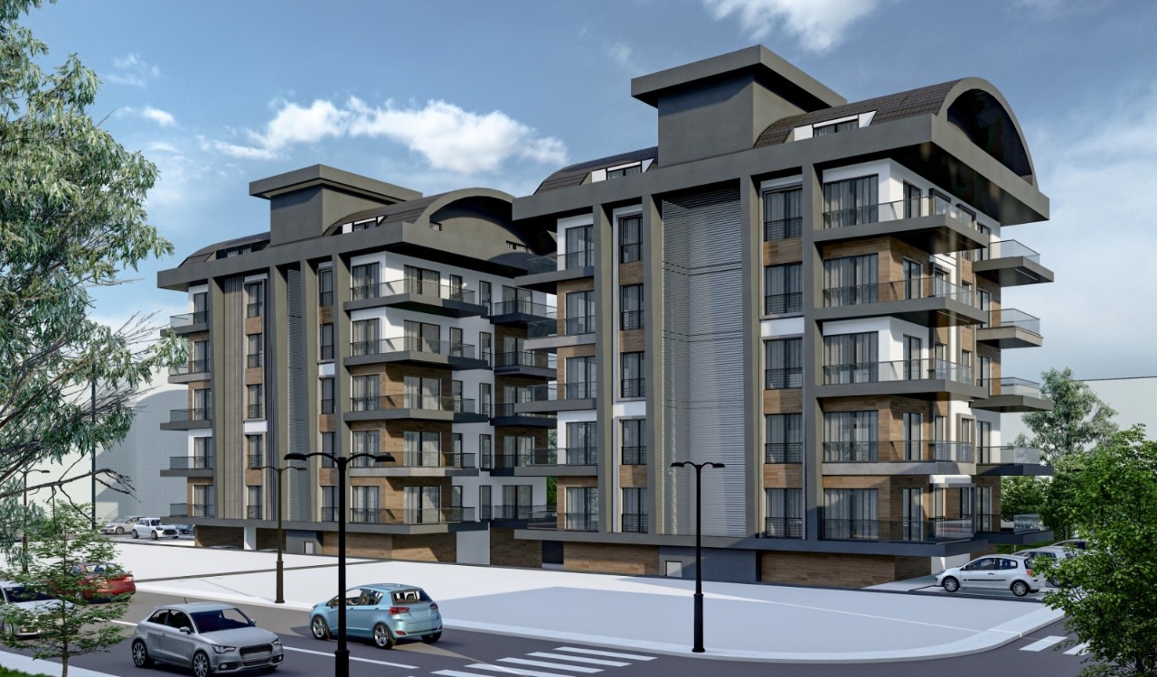 Commodious new project in Alanya