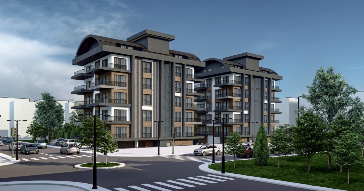 Commodious new project in Alanya