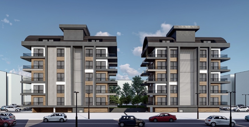 Commodious new project in Alanya