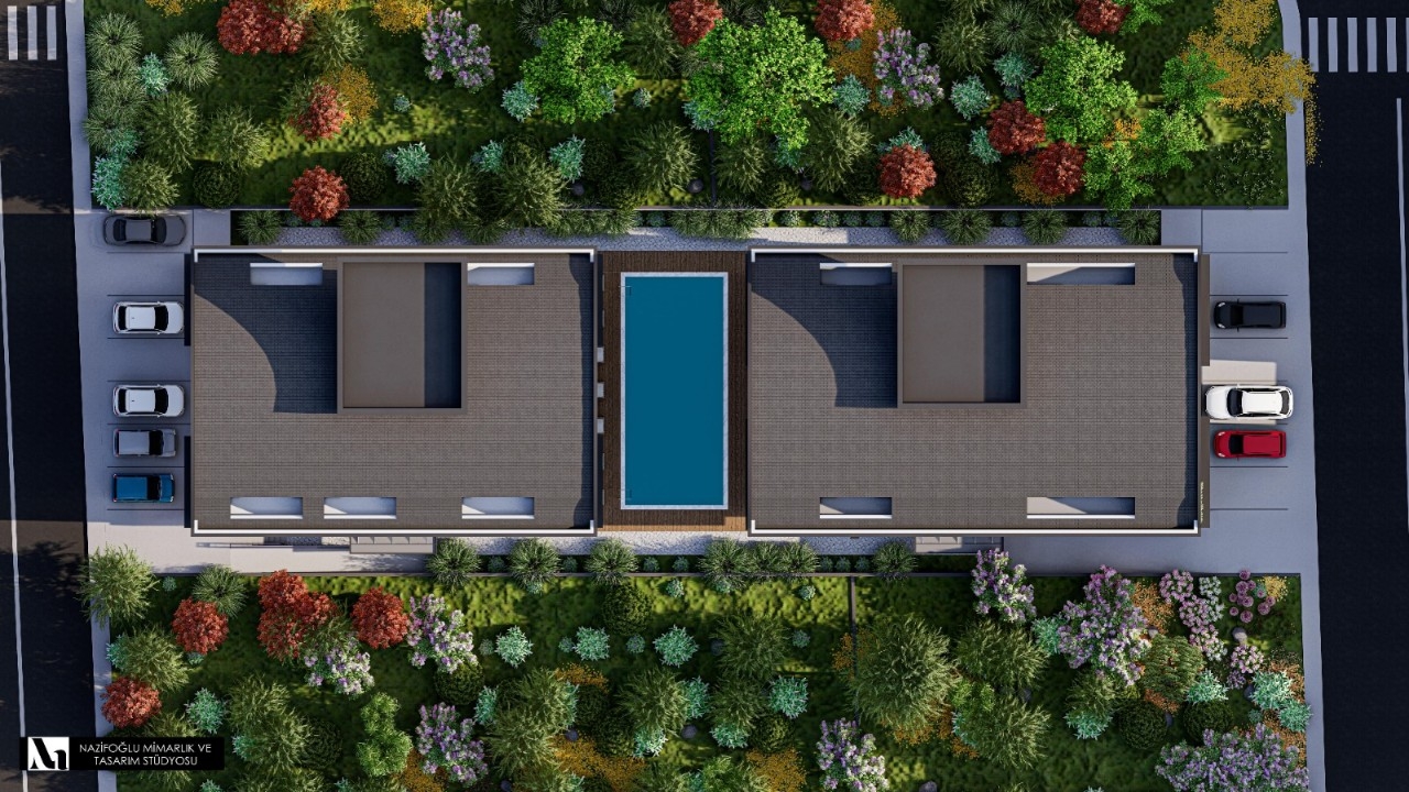 Commodious new project in Alanya