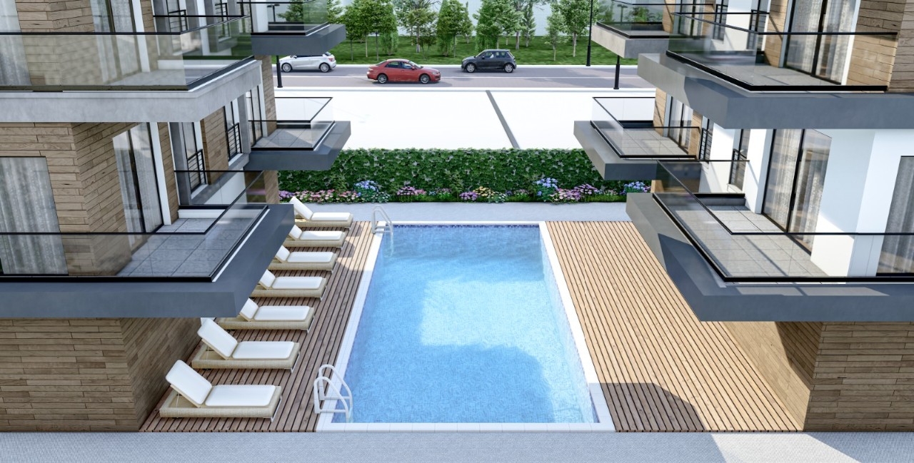 Commodious new project in Alanya