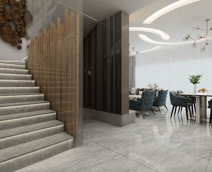 Luksus 4+1 Villa med Hav- og Bjergudsigt, Alanya - Kargicak