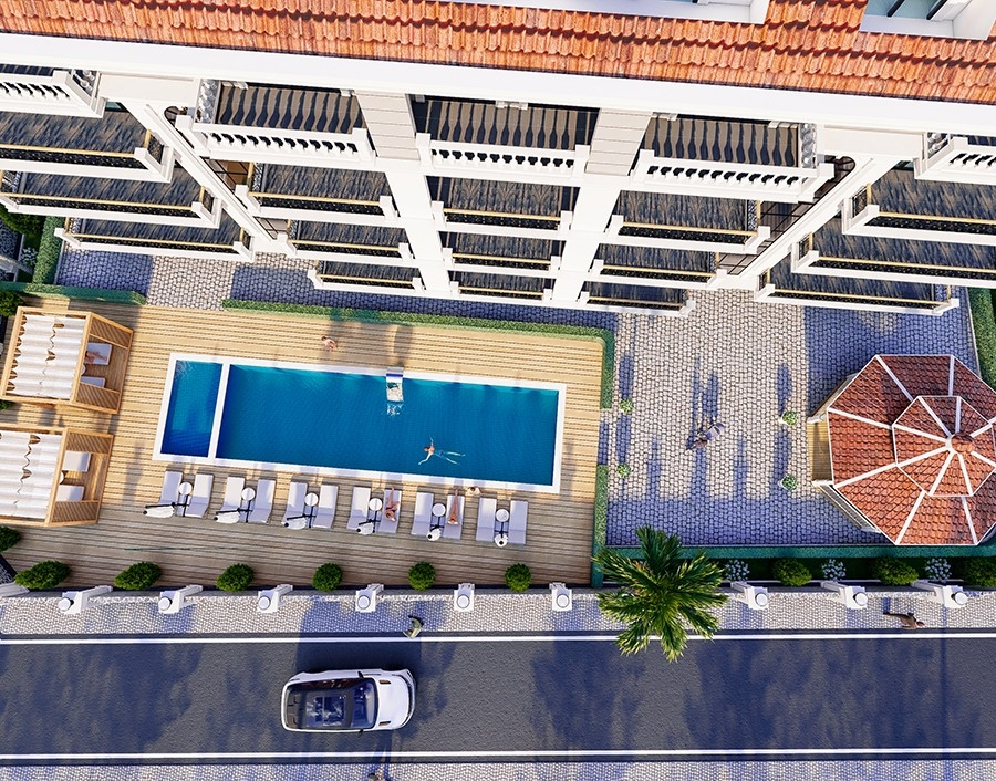 Brand new project in progress in Alanya