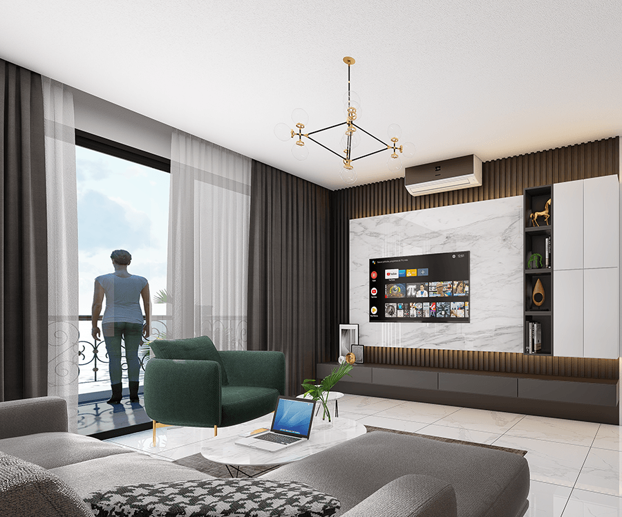 Brand new project in progress in Alanya