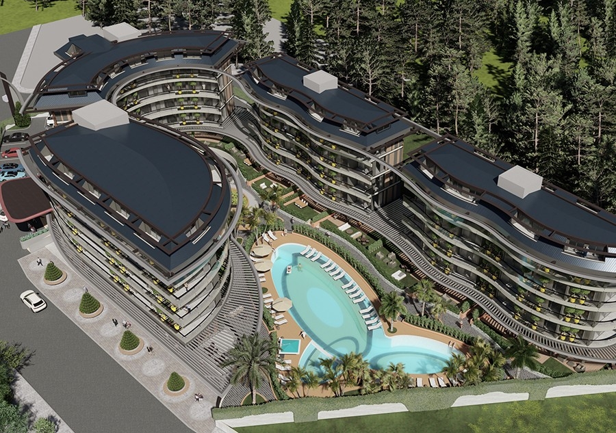 This magnificent project is in the works in Alanya