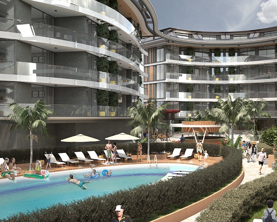 This magnificent project is in the works in Alanya
