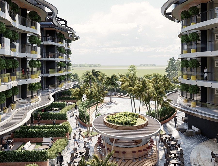 This magnificent project is in the works in Alanya