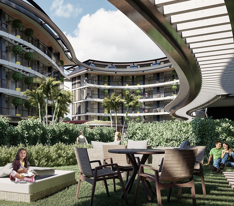 This magnificent project is in the works in Alanya