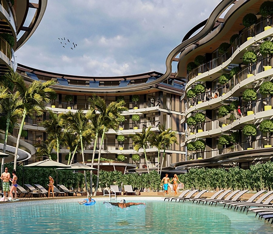 This magnificent project is in the works in Alanya