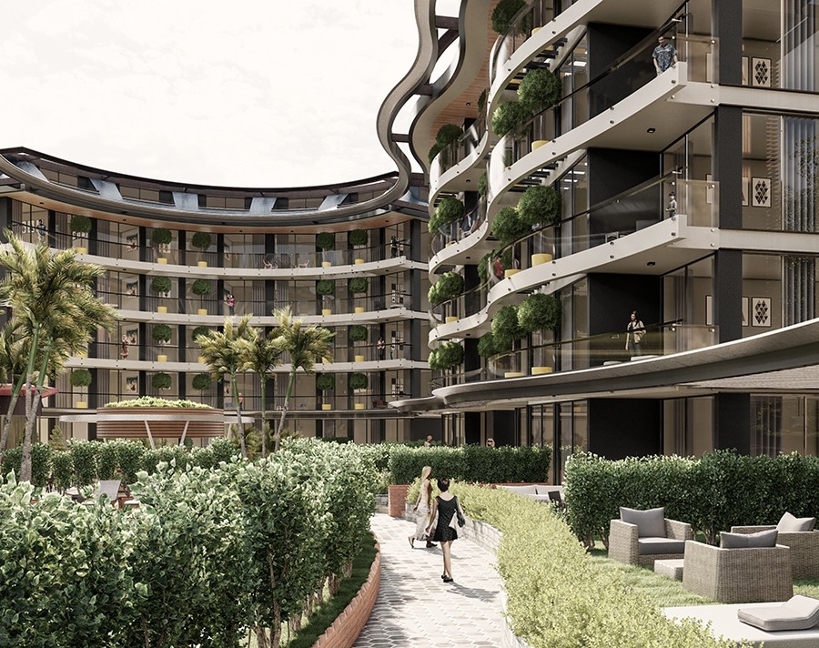 This magnificent project is in the works in Alanya