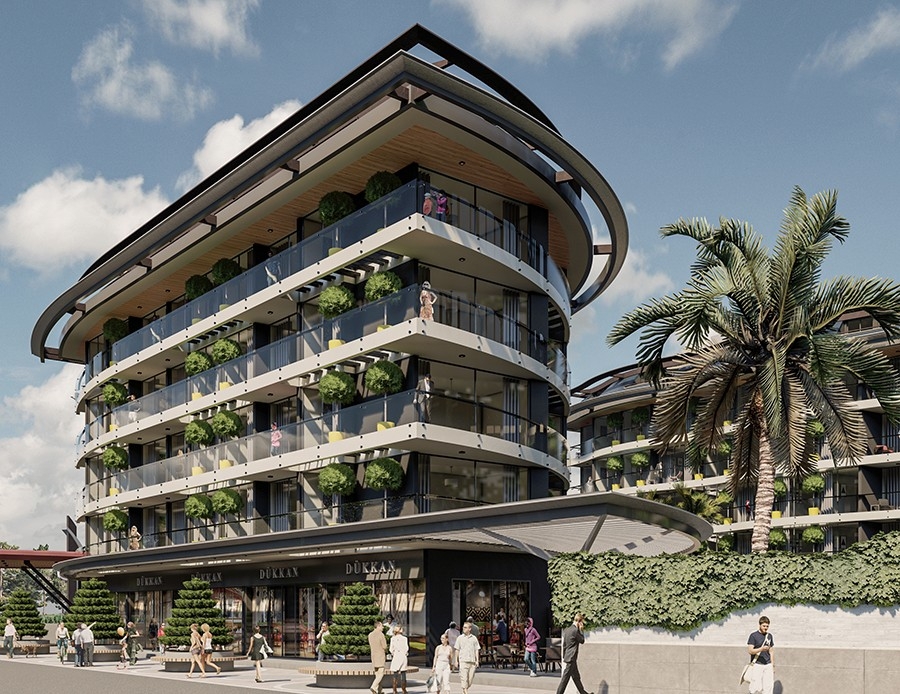 This magnificent project is in the works in Alanya
