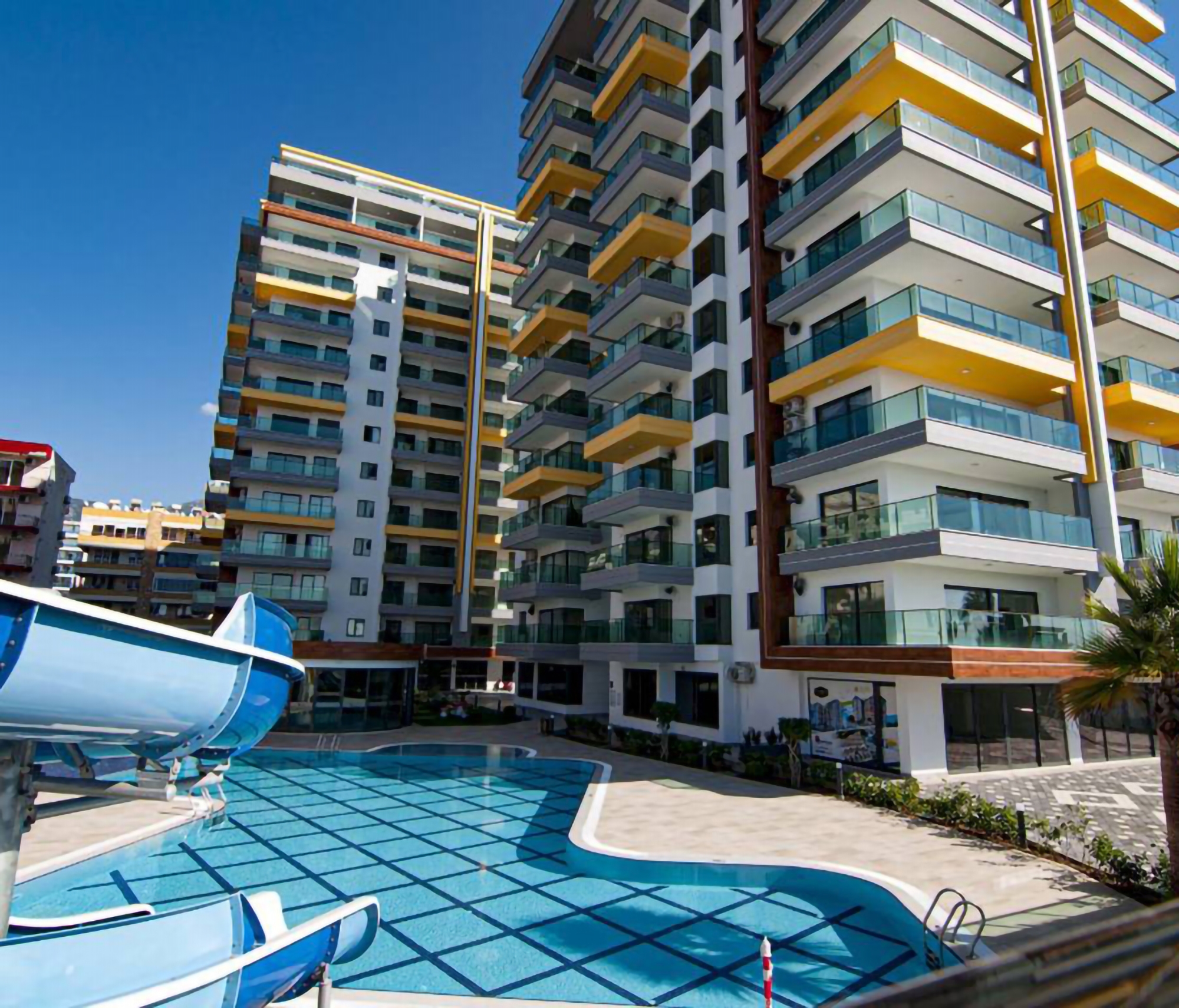 Ylellinen 2+1 asunto meri- ja vuorinäköalalla, Alanya - Mahmutlar