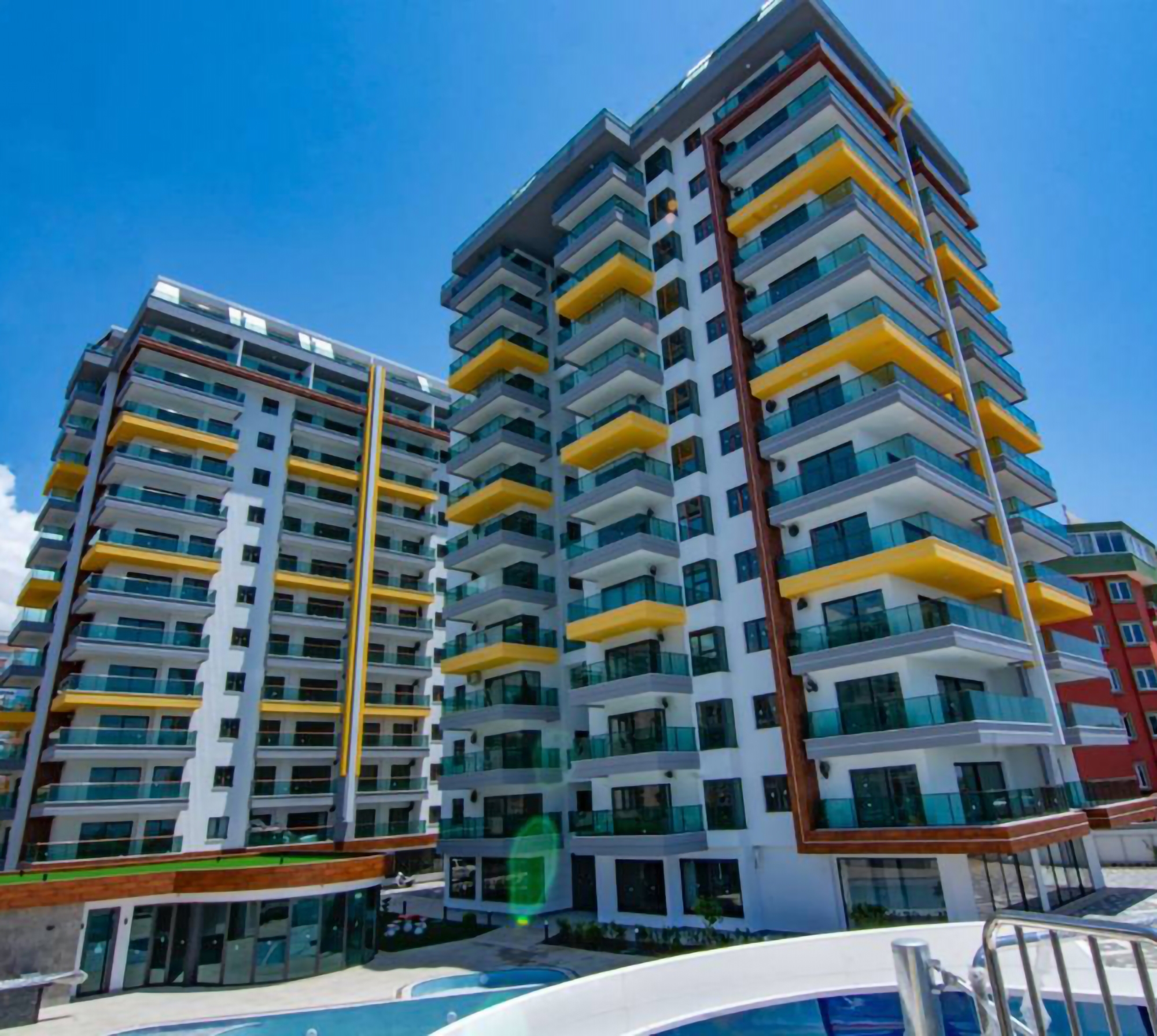 Ylellinen 2+1 asunto meri- ja vuorinäköalalla, Alanya - Mahmutlar