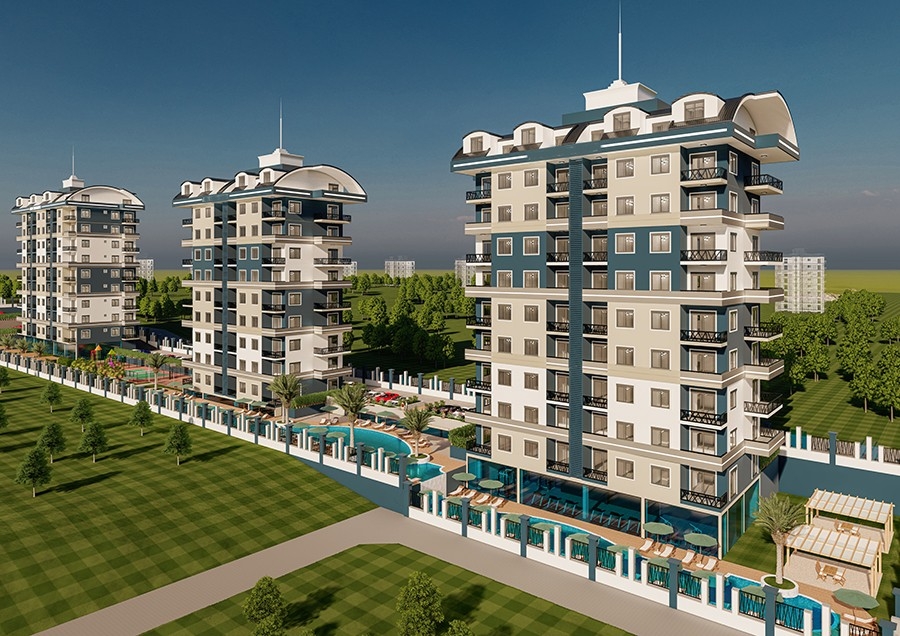 Fantastic new project being built in Alanya
