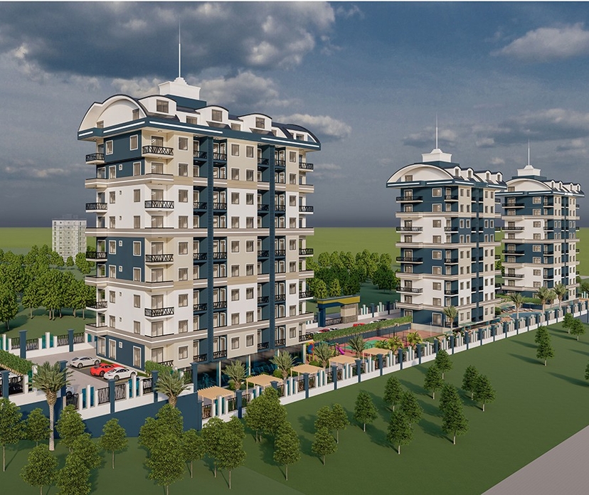Fantastic new project being built in Alanya