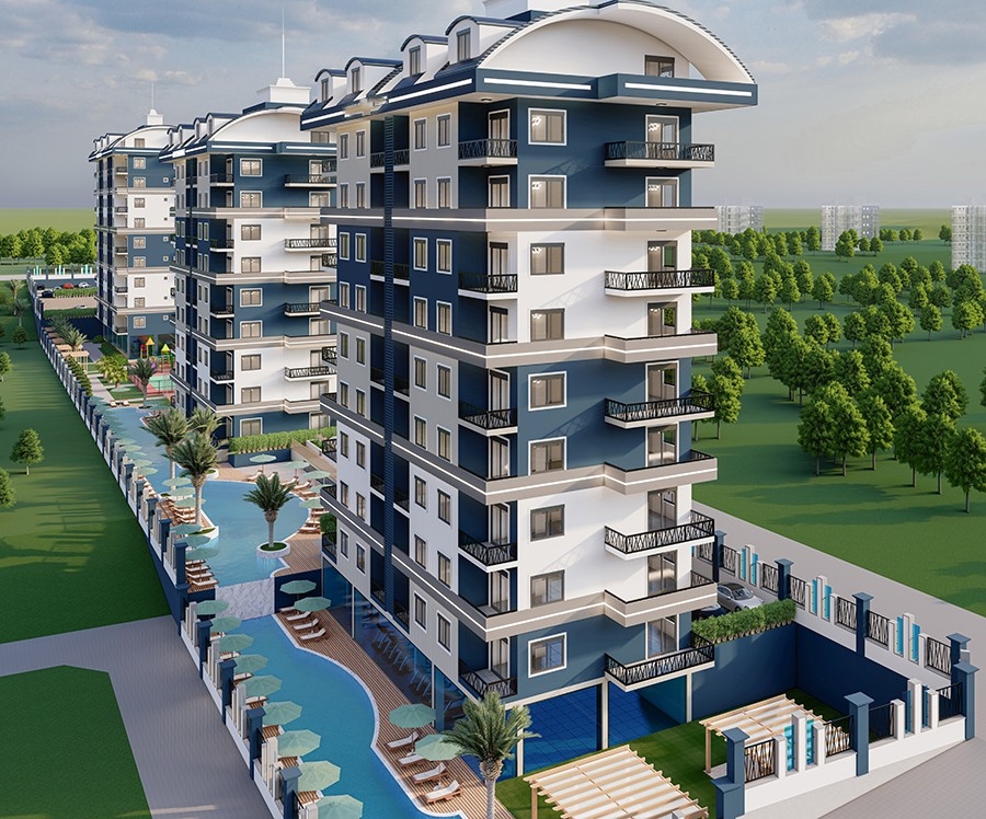 Fantastic new project being built in Alanya