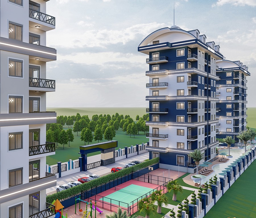 Fantastic new project being built in Alanya