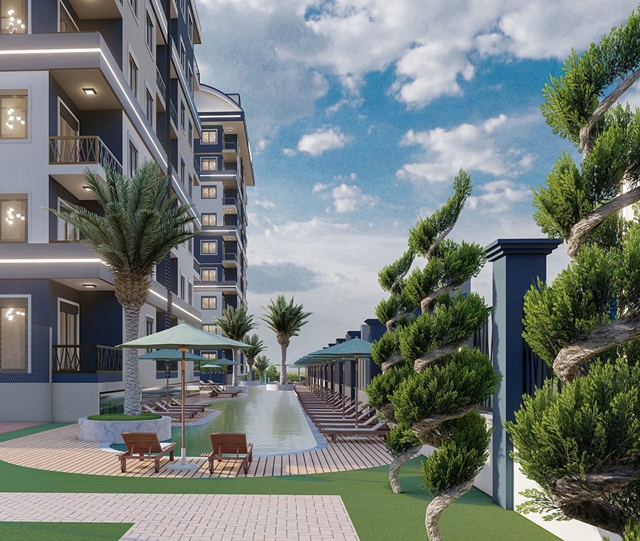 Fantastic new project being built in Alanya