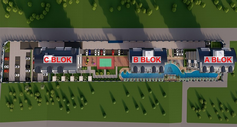 Fantastic new project being built in Alanya
