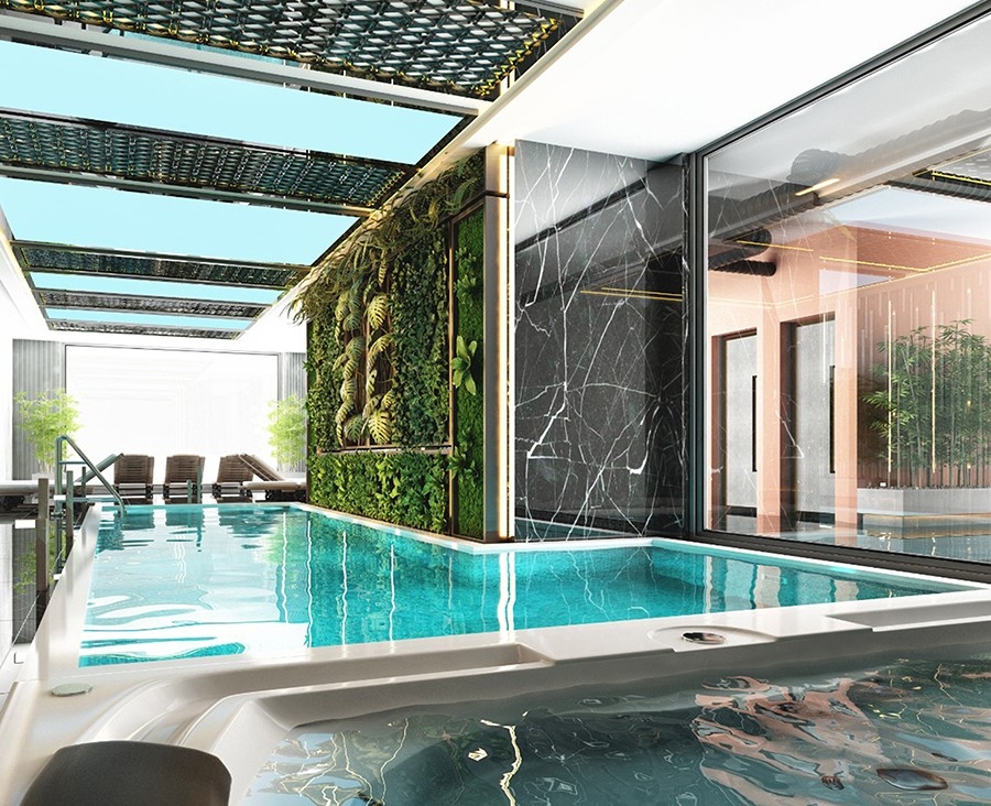 Fantastic new project being built in Alanya