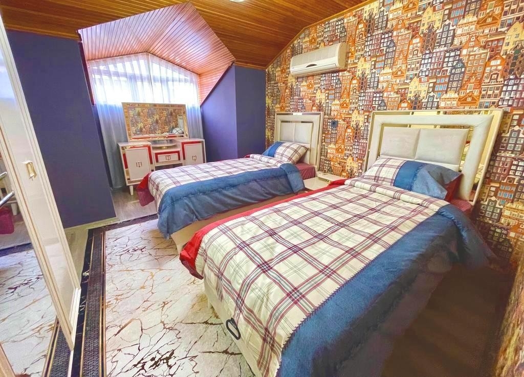 Rummelig 4+1 Bjergudsigt Penthouse i Alanya - Oba