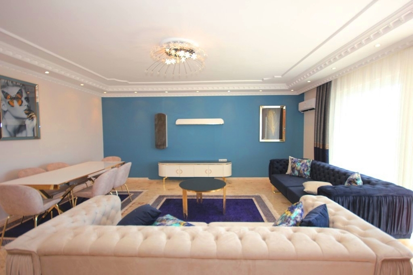 Atemberaubende Wohnung mit 2+1 Schlafzimmern und Meerblick in Mahmutlar