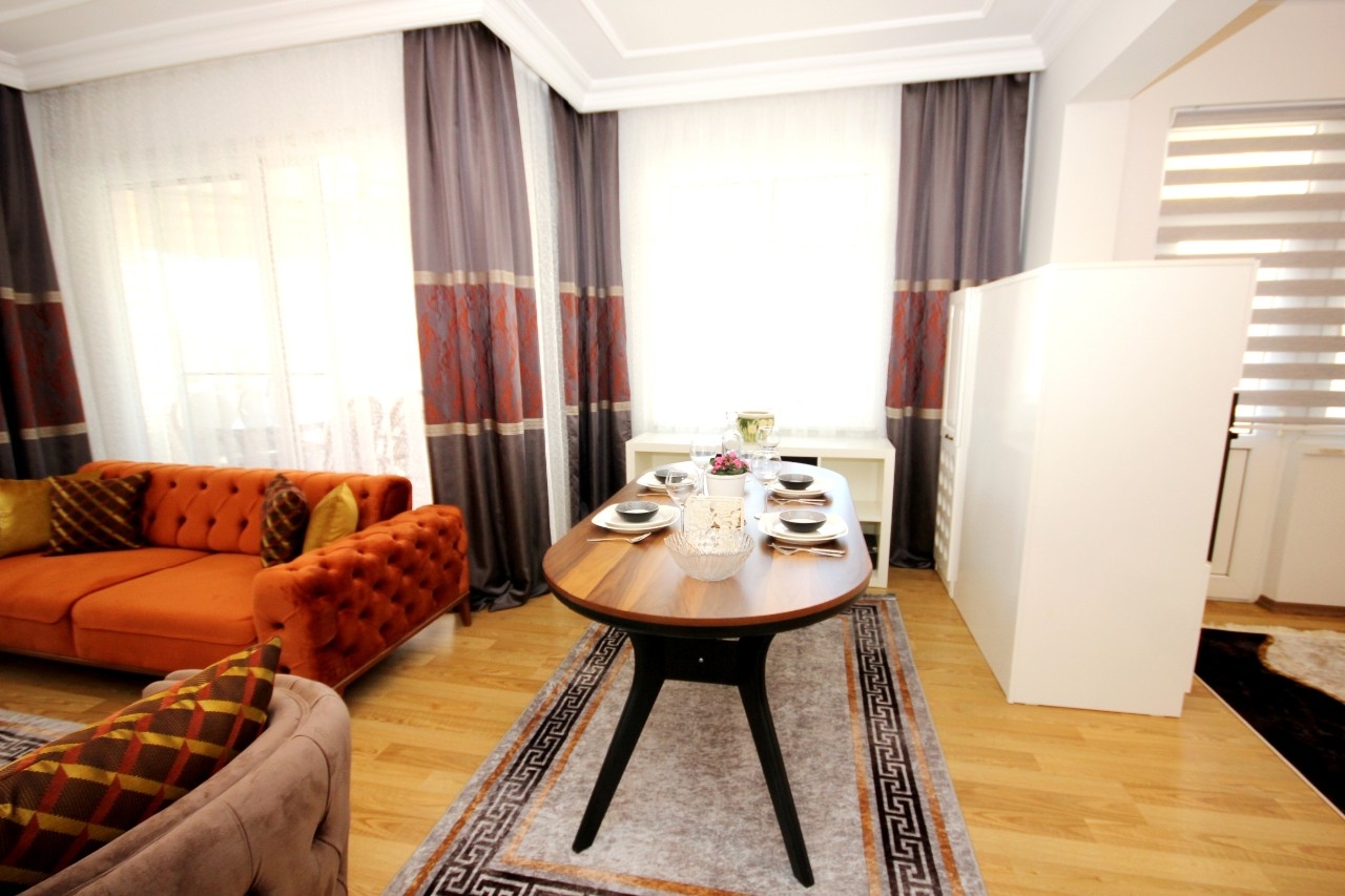 2+1 Lejlighed med bjergudsigt i Mahmutlar, Alanya