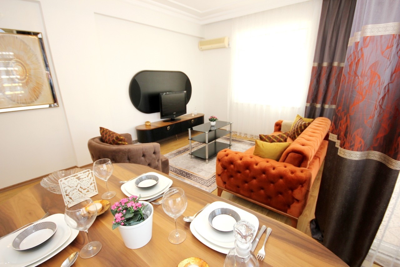 2+1 Lejlighed med bjergudsigt i Mahmutlar, Alanya