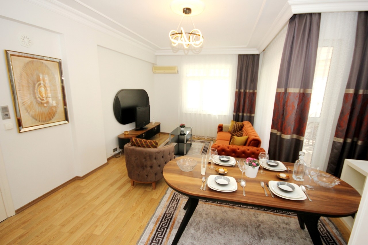 2+1 Lejlighed med bjergudsigt i Mahmutlar, Alanya