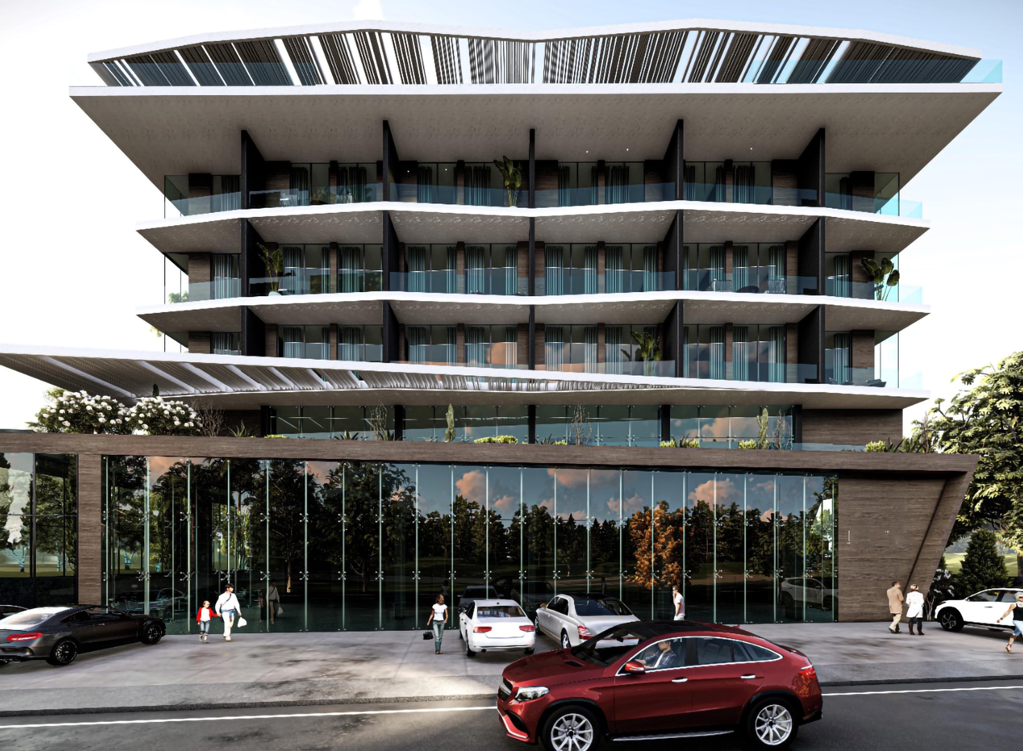 Luxury 1+1 Apartment with Sea, Castle, and Mountain Views in Alanya Center