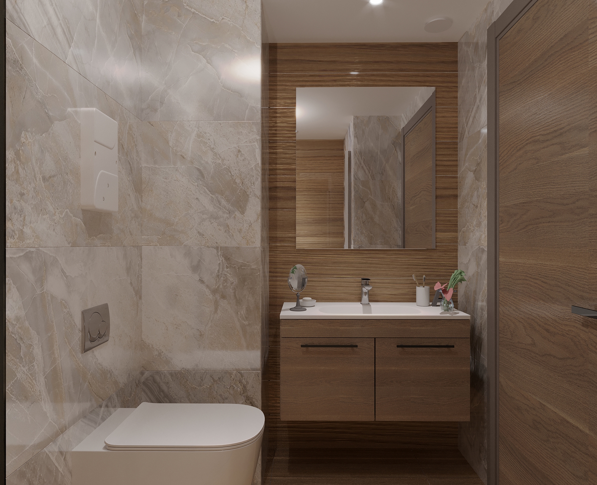 Luxury 1+1 Apartment with Sea and Mountain Views, Alanya - Konakli