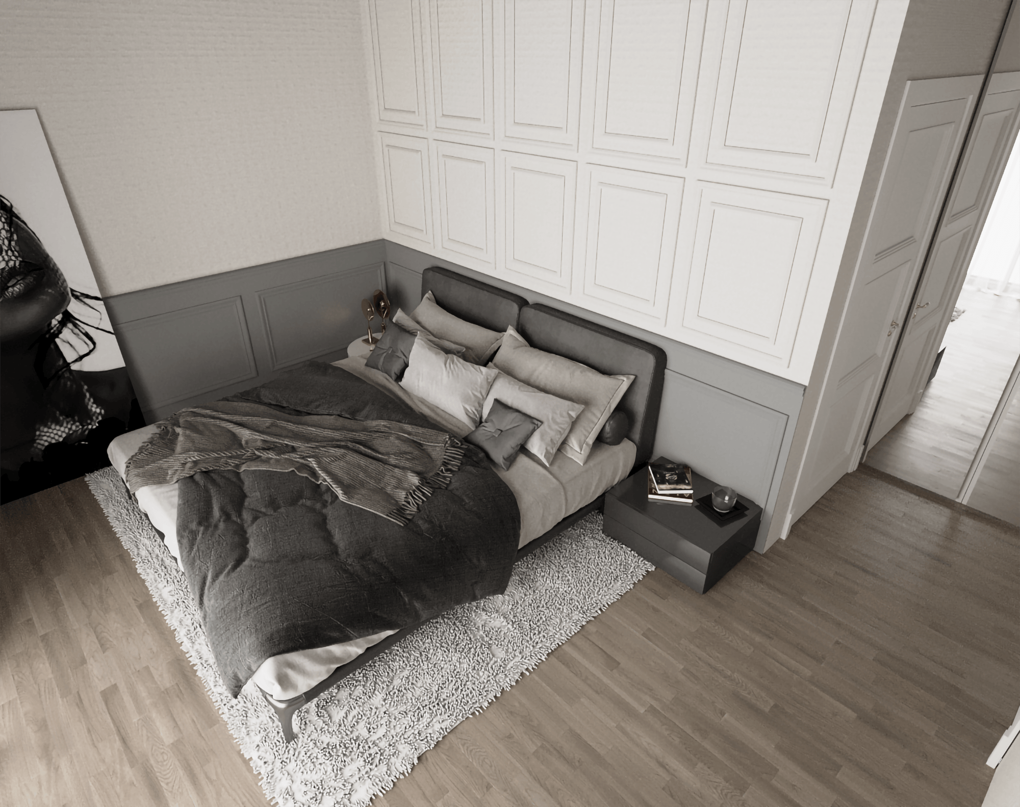 Ylellinen 2+1 Huoneisto meri- ja vuorinäköalalla Okurcalarissa