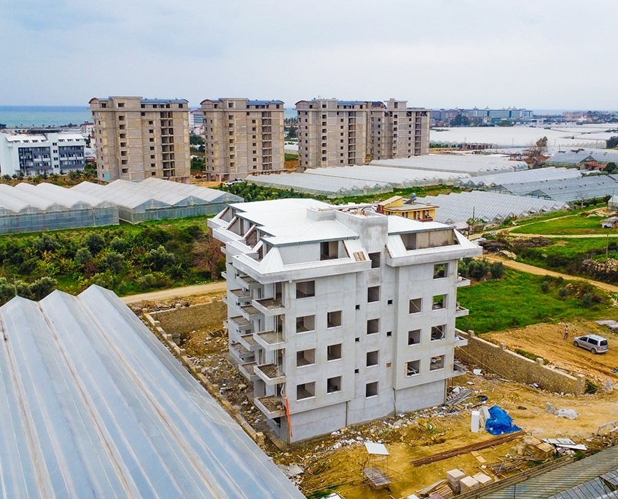 Luxuriöses 1+1 Apartment mit Bergblick in Payallar