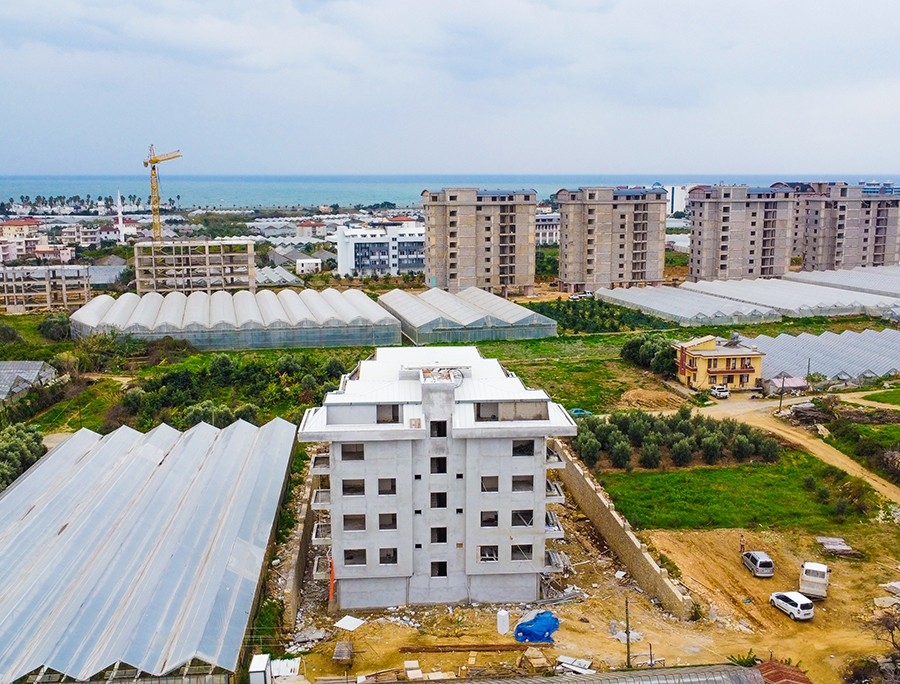Luxuriöses 1+1 Apartment mit Bergblick in Payallar