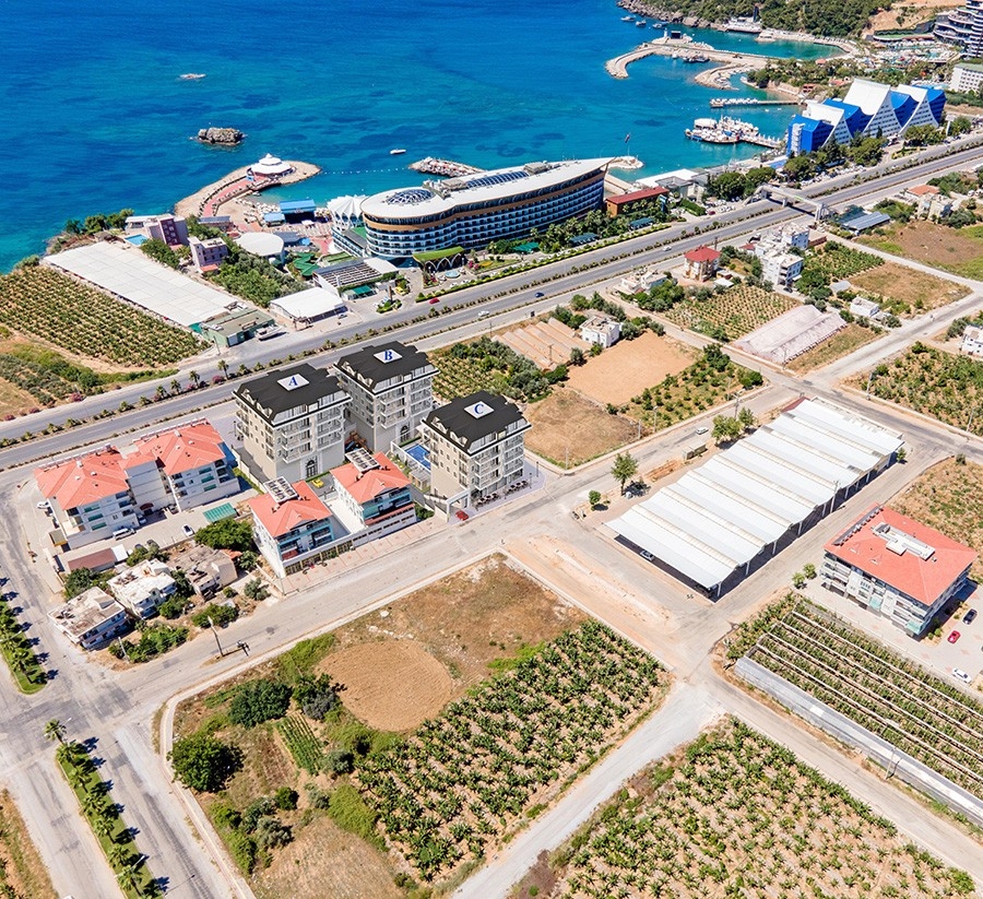 Luxurious project to be established near of the beach