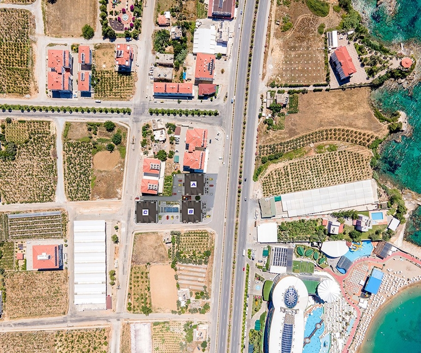 Luxurious project to be established near of the beach