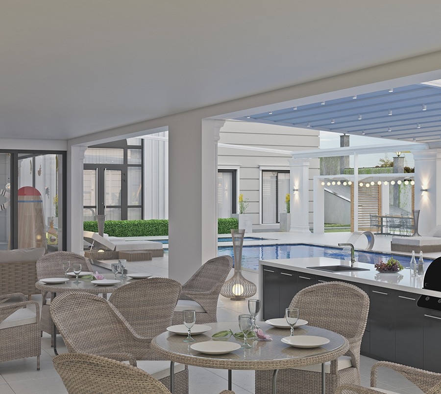 Luxurious project to be established near of the beach