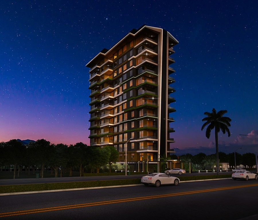 Gloriously exclusive project to be established in Alanya