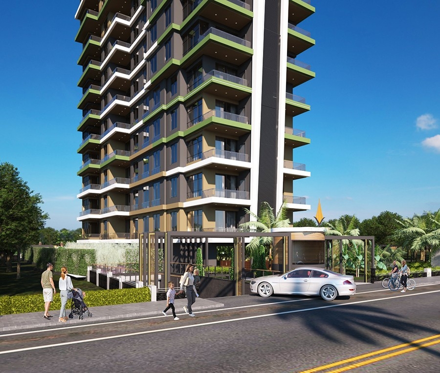 Gloriously exclusive project to be established in Alanya