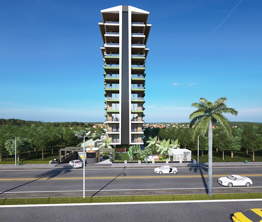 Gloriously exclusive project to be established in Alanya