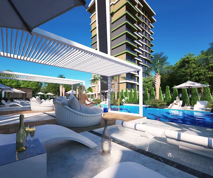 Gloriously exclusive project to be established in Alanya