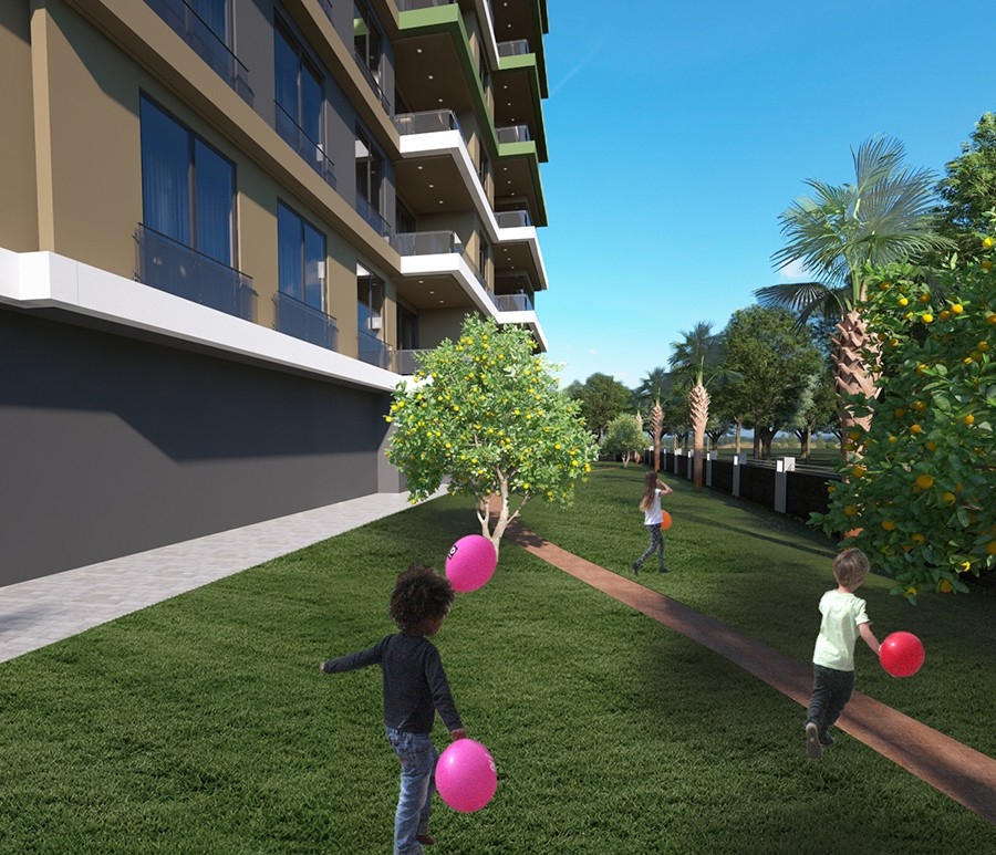 Gloriously exclusive project to be established in Alanya