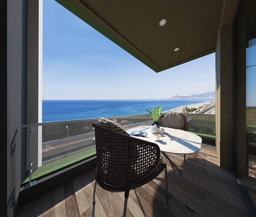 Gloriously exclusive project to be established in Alanya