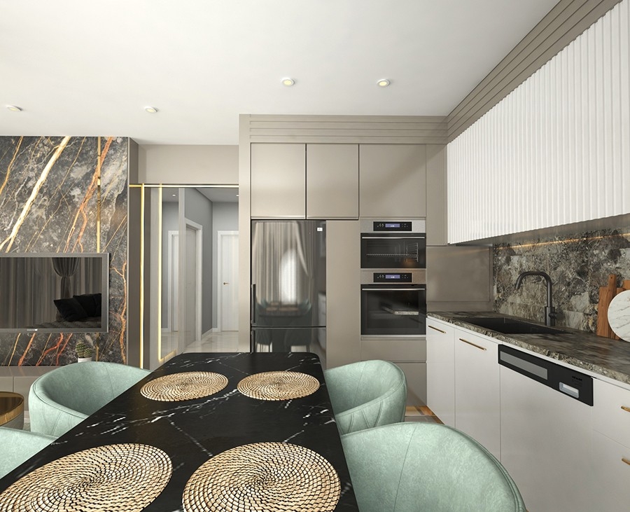Gloriously exclusive project to be established in Alanya