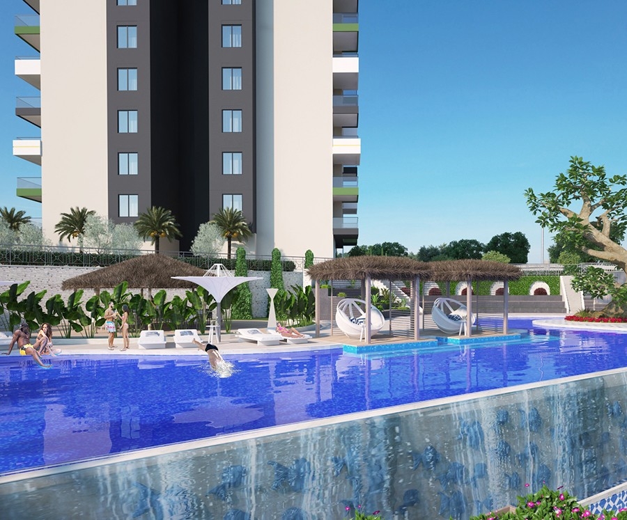 Brand new project in progress in Alanya