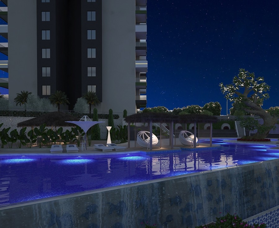 Brand new project in progress in Alanya