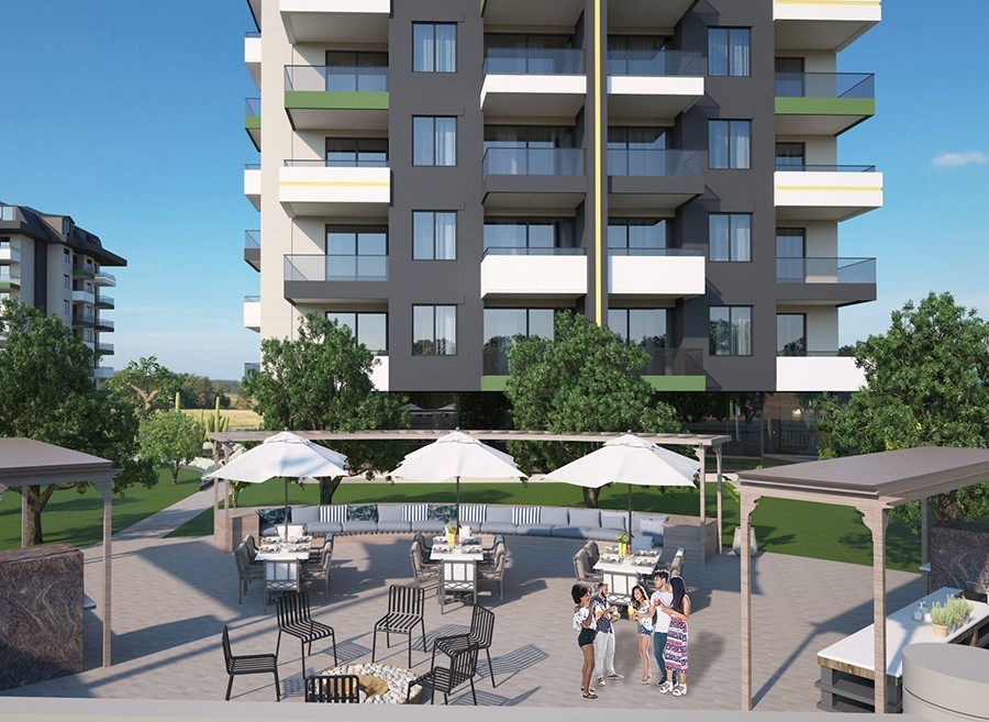 Brand new project in progress in Alanya